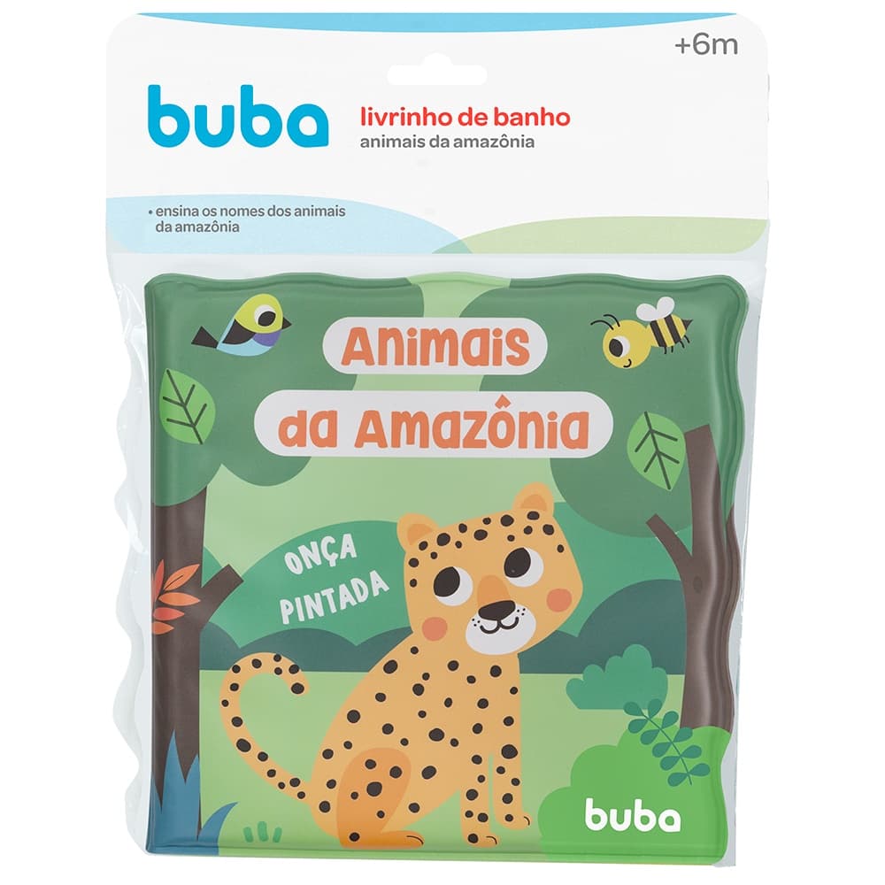 Livrinho De Banho Animais Da Amazonia 15356 - Buba