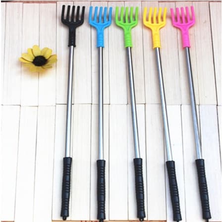 Coçador Para Costas Cabo De Metal Resistente