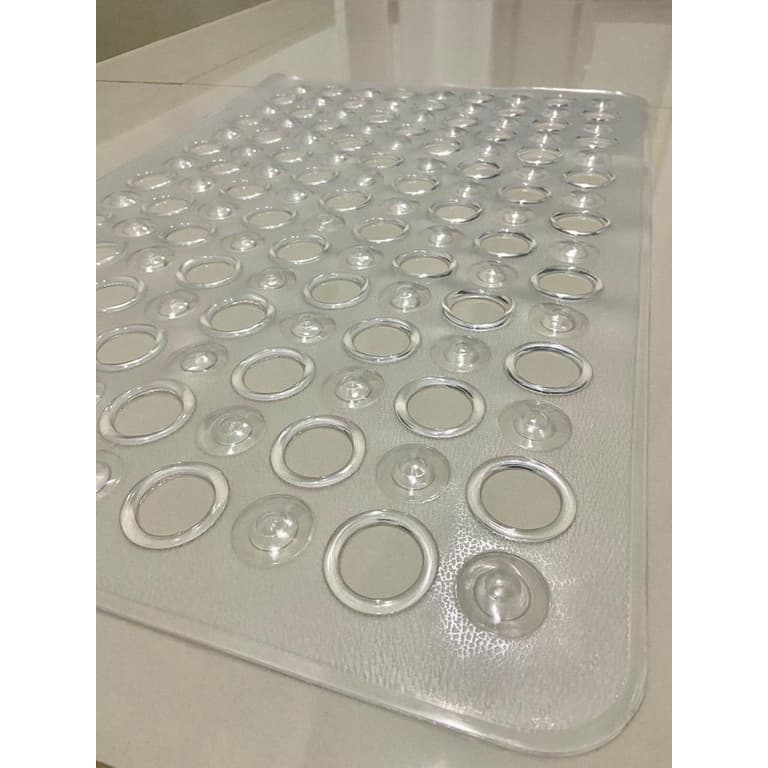 Tapete De Box Antiderrapante Banheiro Com Ventosa 60x39cm