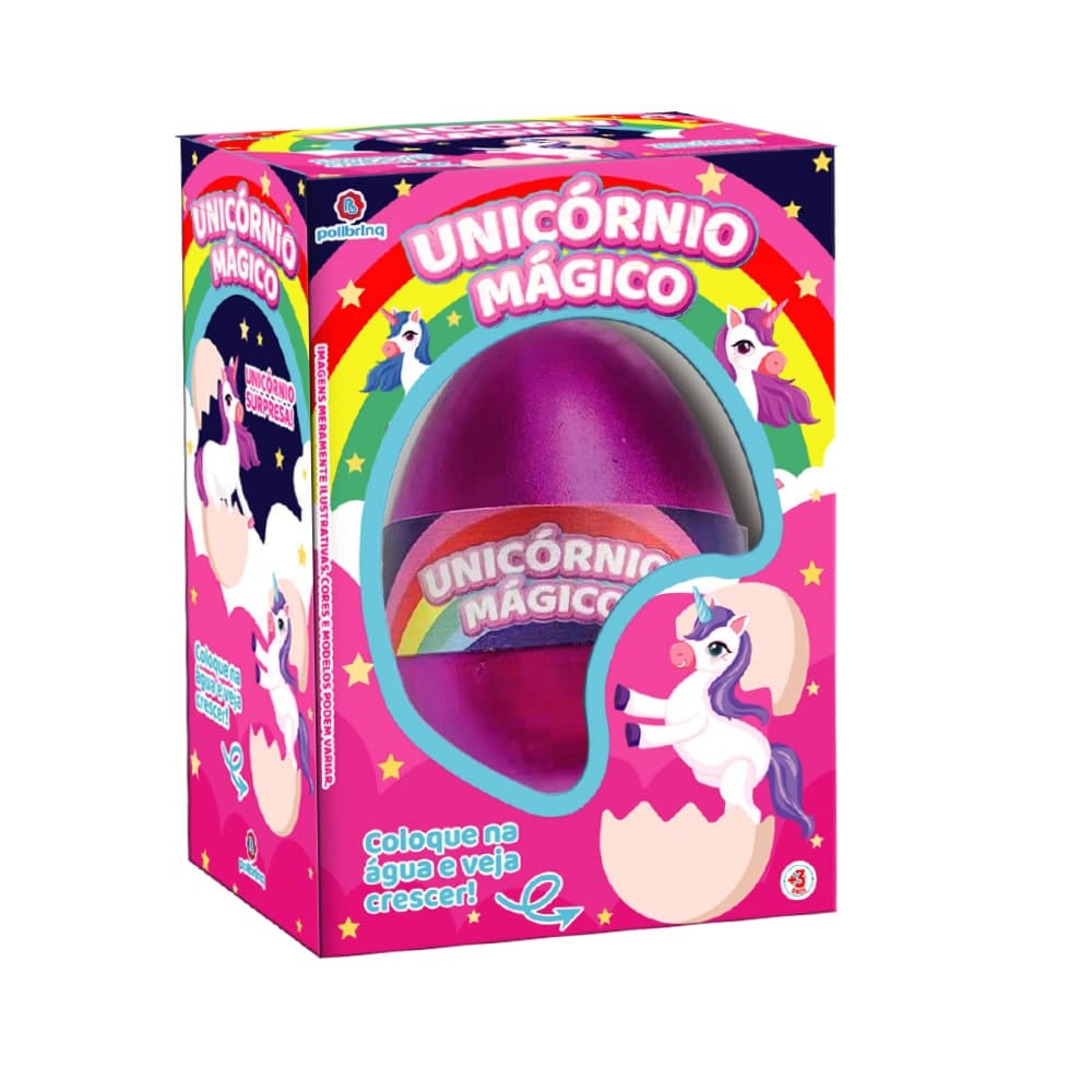 Ovo Surpresa Unicornio Polibrinq - AN2004 Distrikids