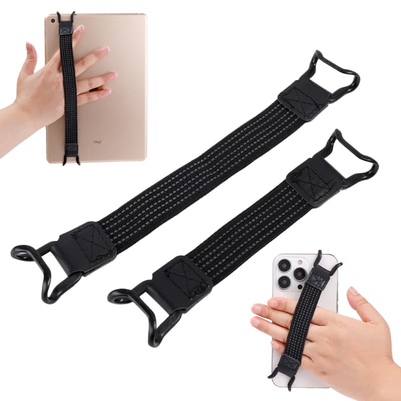 Universal Mobile Phone Tablet Faixa Elástica/Mão Única Operação Antiderrapante Suporte Para Telefone Finger Grip/Pulseira Anti-Perda