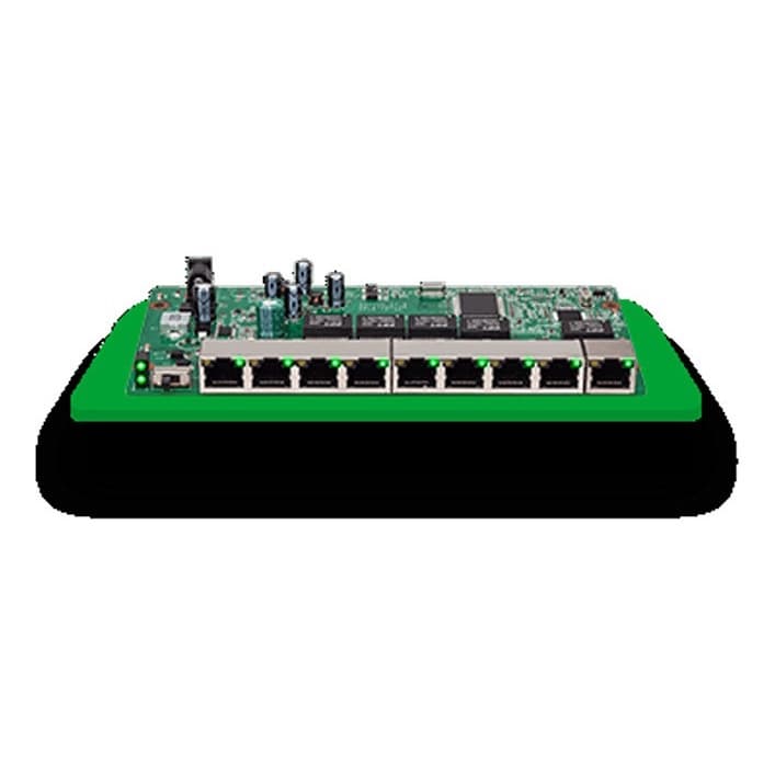 Switch Intelbrás Sf910 8 Portas Fast + 1 Porta Gigabit