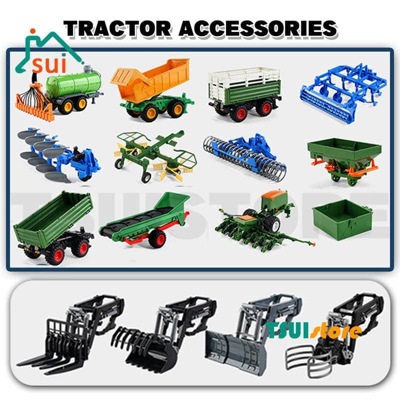 Peça De Acessórios De Trator De Fazenda Para O RC Tractor Trailer Carro De Brinquedo Crianças Brinquedos De Presente