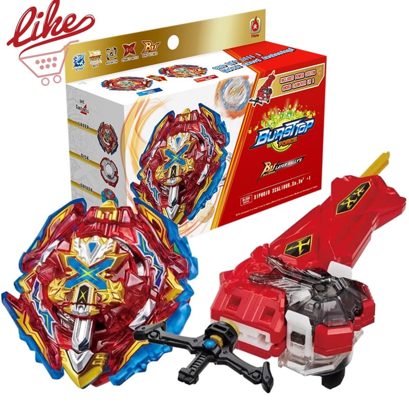 Beyblade Burst BU B-200 Xiphoid Xcalibur with LR Sword Launcher Set Battle Ultimate Toys for Children
