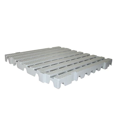 Estrado Plástico 50x50, Palete Plástico 50x50, Deck Plástico 50x50, Piso Plástico Branco Leitoso