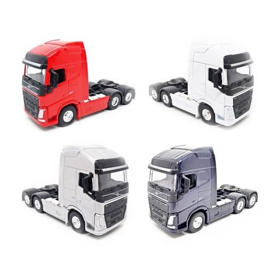 Miniatura Caminhão Volvo FH 500 Truck Metal - Escala 1:64 Com Fricção