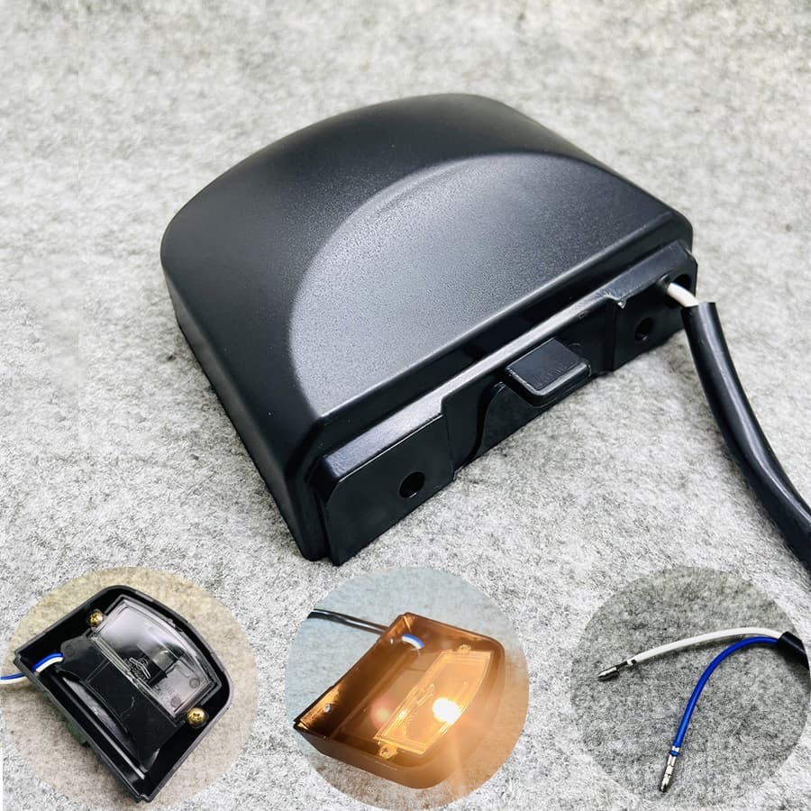 Para Yamaha YZF XJ6 R1 R6 FZ1 FZ6 FZ8 Motocicleta Luz Da Placa De Licença Traseiro Lâmpada Indicador ABS Moto Cauda Piscars