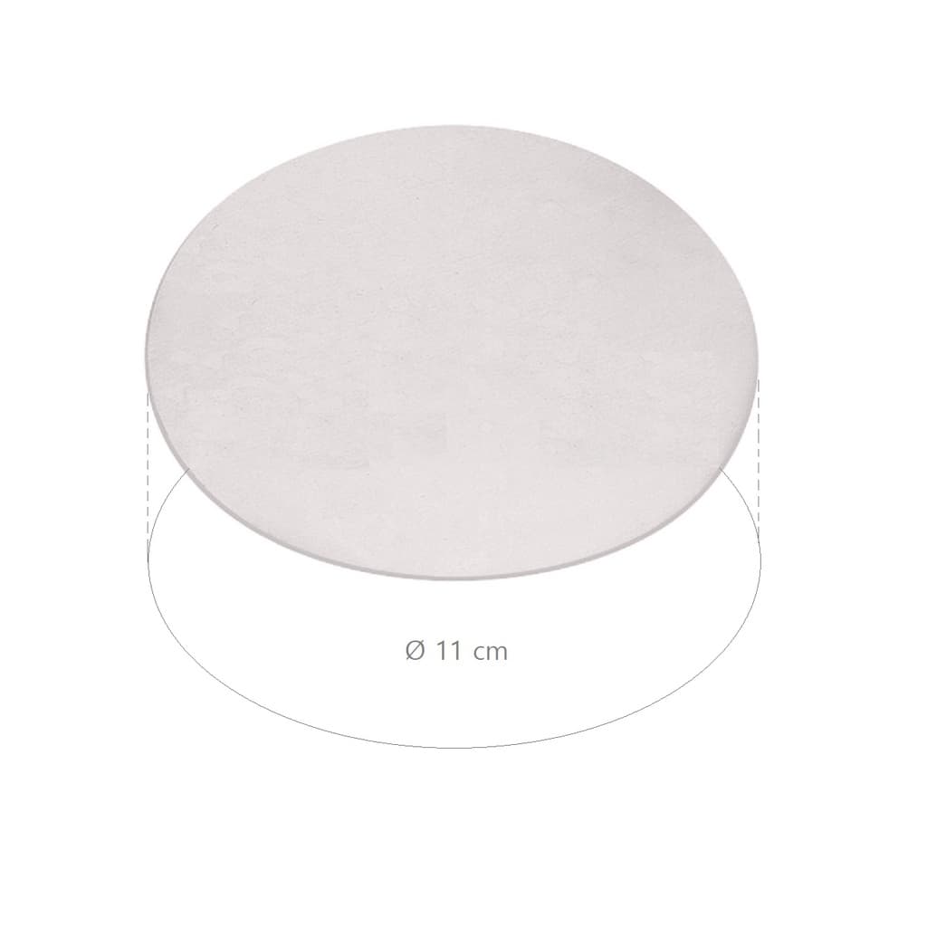 Placa Chapa Difusora De Calor Redonda Panelas 11 Cm Alumínio