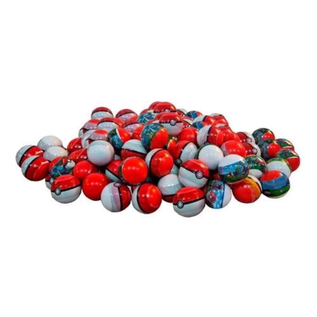 Mini Pokebolas Com Pokémon Lacrada 1 Pokemon Surpresa Em Cada Pokebola