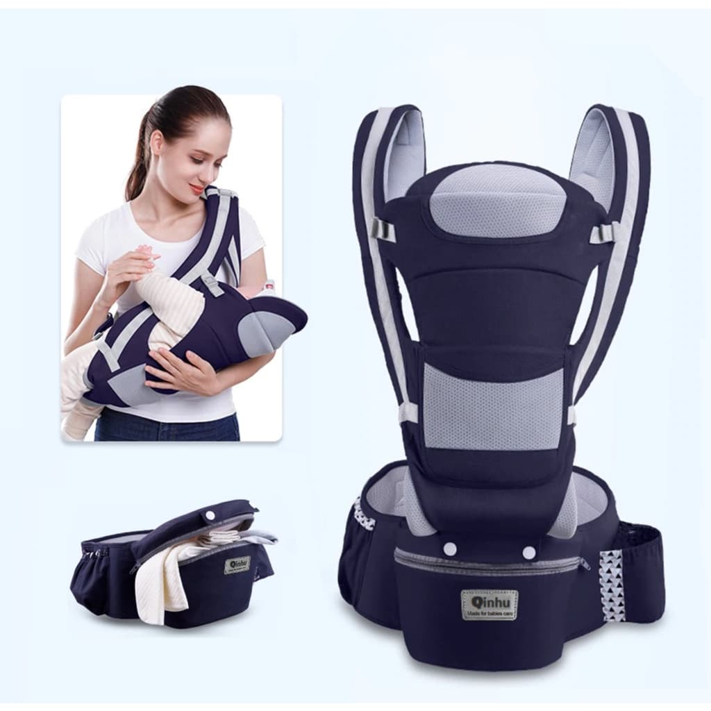 Canguru Carregador de Bebê Ergonômico com Assento HipSeat 25k 36 meses
