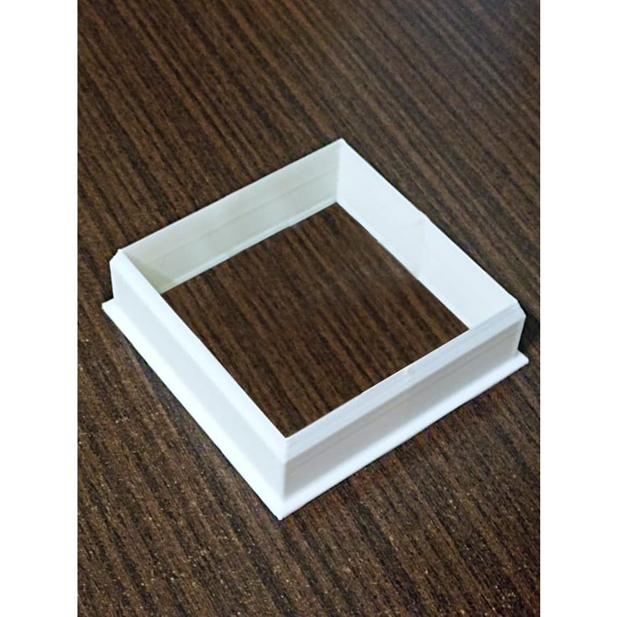 Cortador de Brownie Quadrado Único de 4cm a 10cm