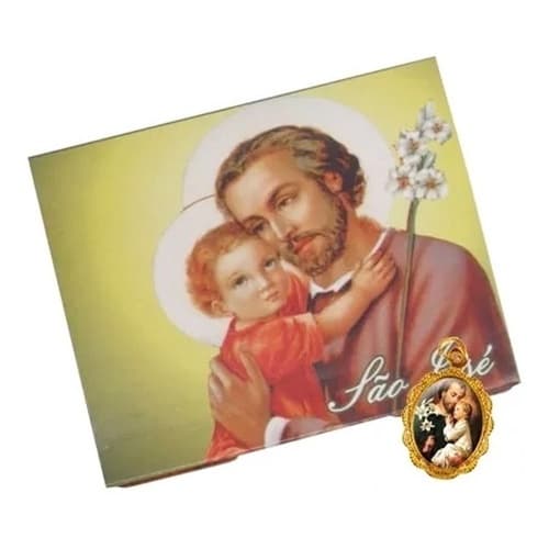 Kit Cartões com Medalha de São José