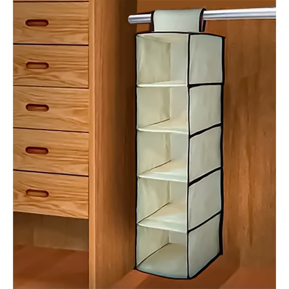 Organizador Suspenso Dobrável Vertical Multiuso Para Roupas Calçados