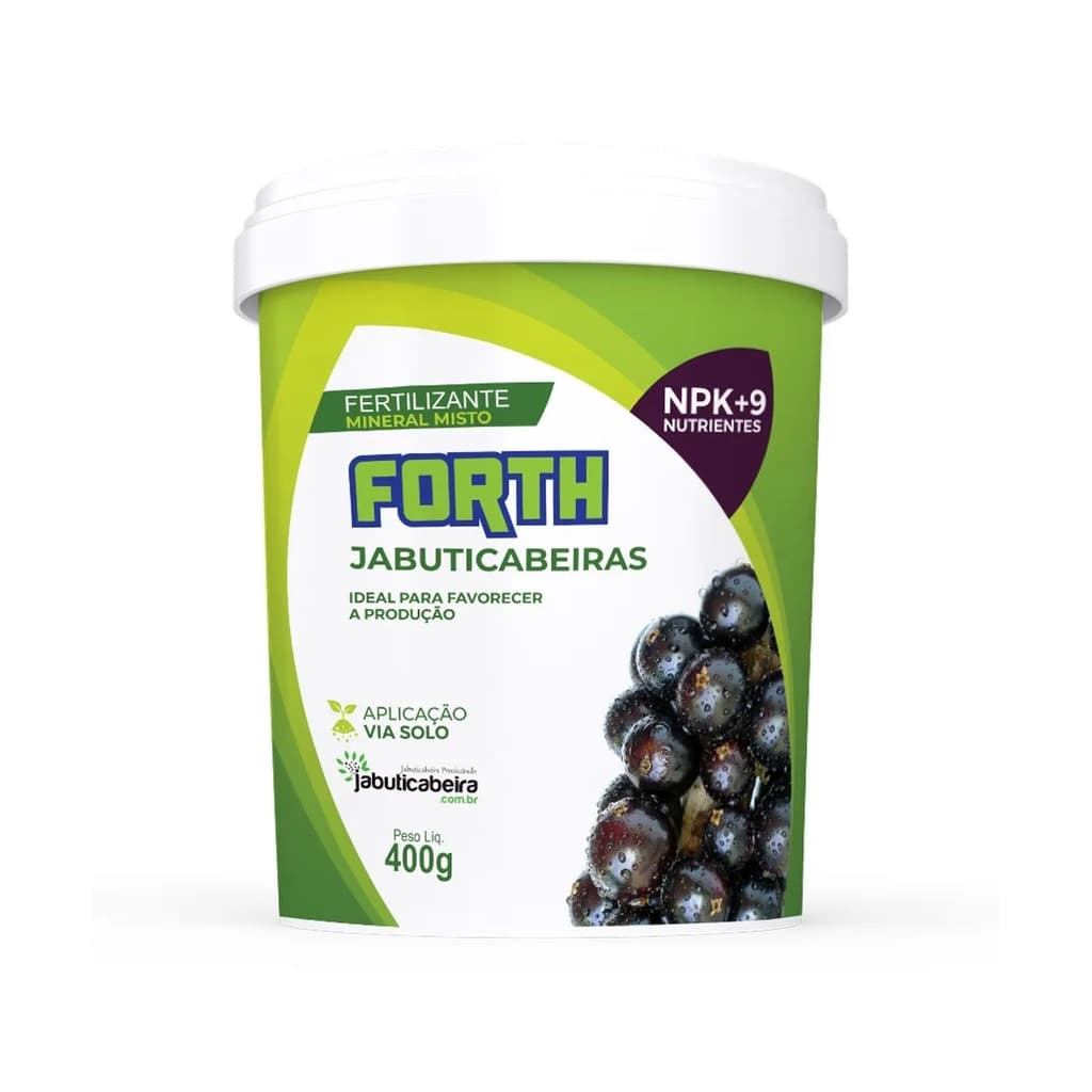 Fertilizante Adubo Forth Jabuticabeiras 400g Adubo - Forth