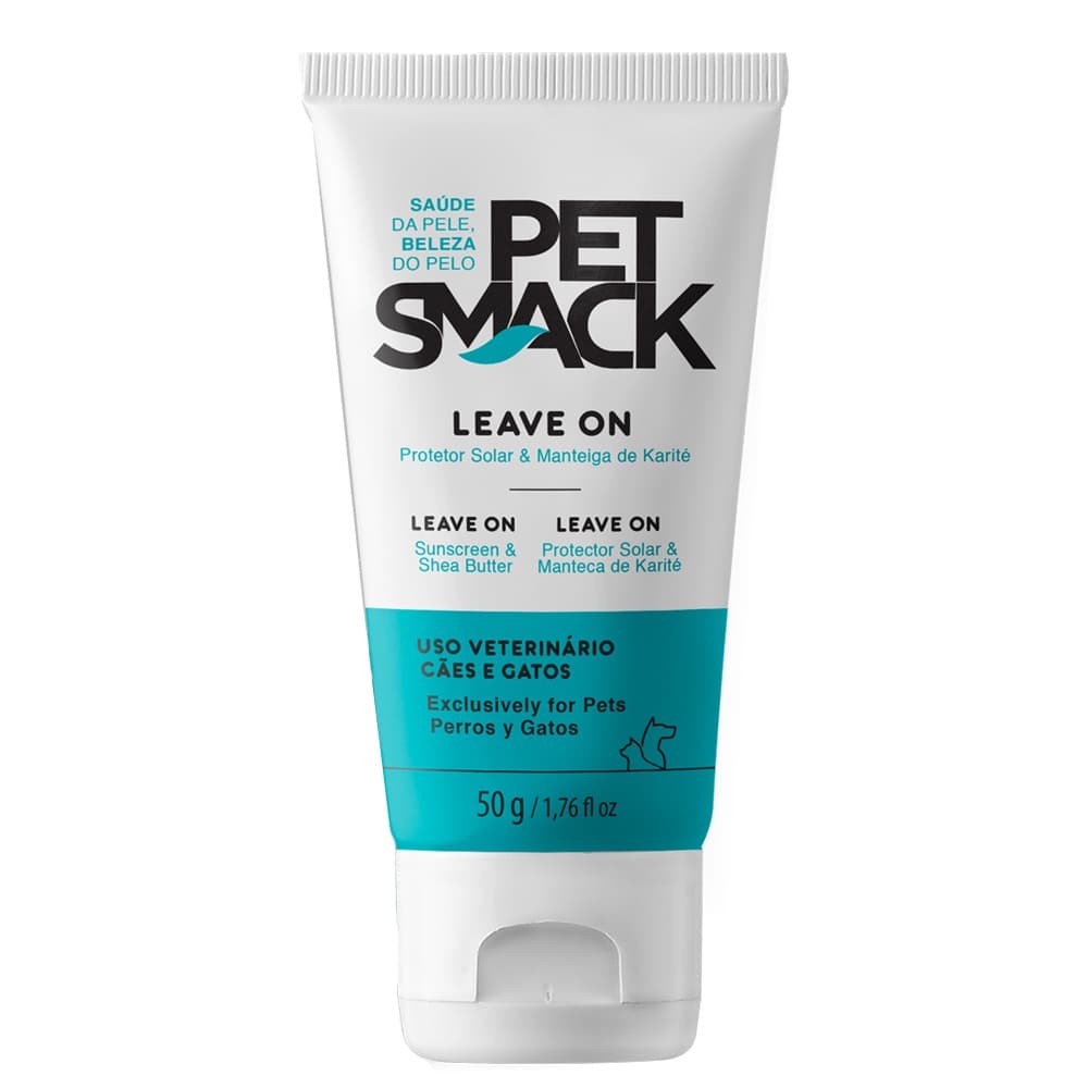 Pet Smack Leave On Bisnaga 50g Protetor Solar Cães e Gatos - Centagro Pet