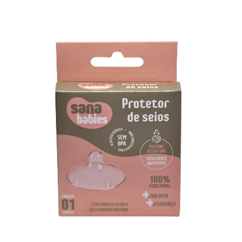 Protetor De Silicone Anatomico P Seios Ultra Fino