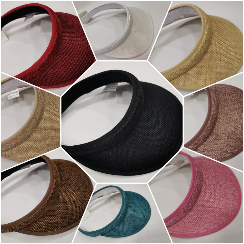 Viseira Adulto/ Infantil de praia feminino protege do sol verão