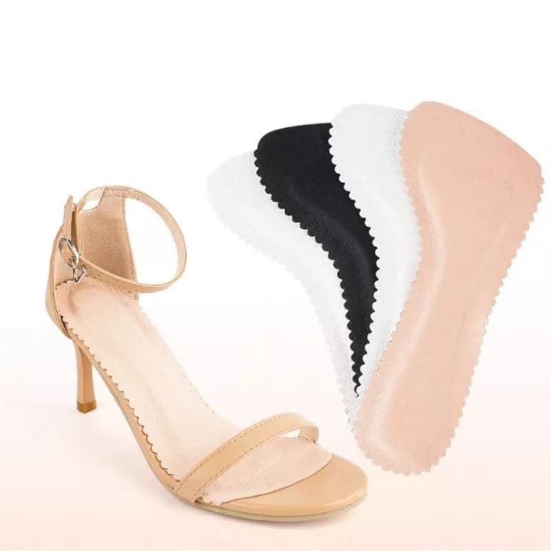 Palmilha Adesiva De Couro Para Sapatos- Sandálias