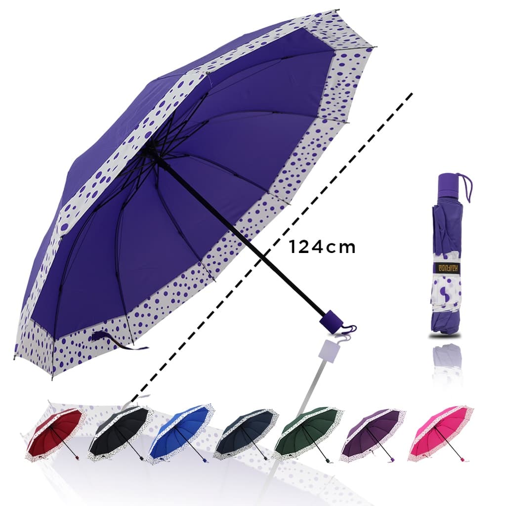 Guarda Chuva Grande Reforçado Contra Vento Cabe Na Bolsa | 1023D