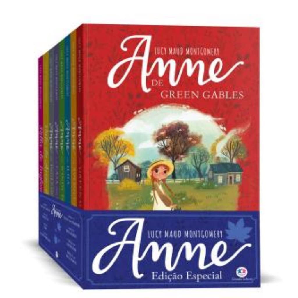 Coleção Anne de Green Gables com 8 Livros + Diário de Aventuras | Lucy Maud Montgomery