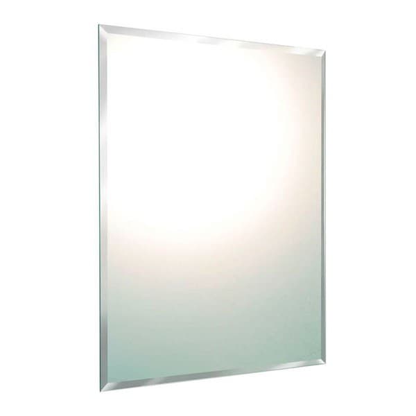 Espelho Bisotê Decorativo Retangular 60X40cm Chanfrado 20mm