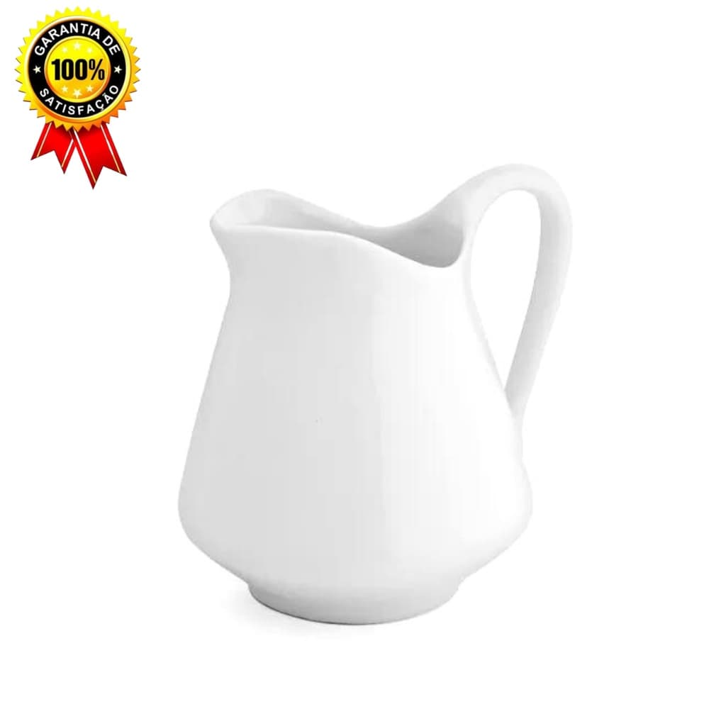 Leiteira Pequena Porcelana Branca 740ml 1 Unidade Segunda Linha
