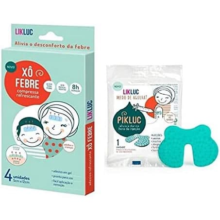 Kit Vacina com Pikluc Alívio da Injeção + Xô Febre Likluc
