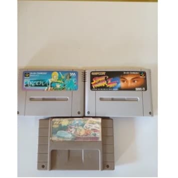 Kit 3 Games Super Nintendo