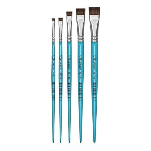 Pincel Chato Curto Condor Série 487 Pelo de Ponei