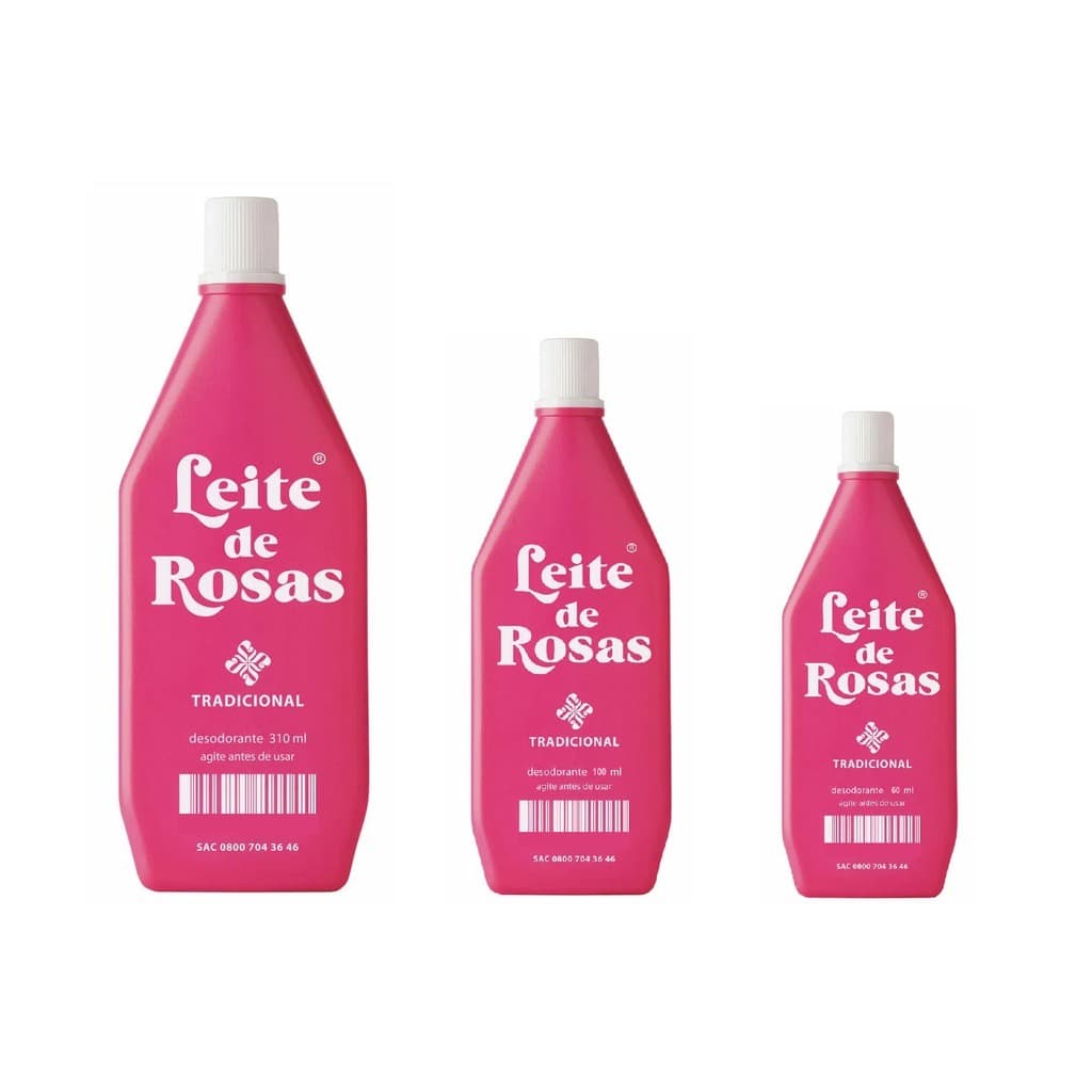 DESODORANTE- LEITE DE ROSAS- TRADICIONAL- 310ml/ 170ml/ 60ml