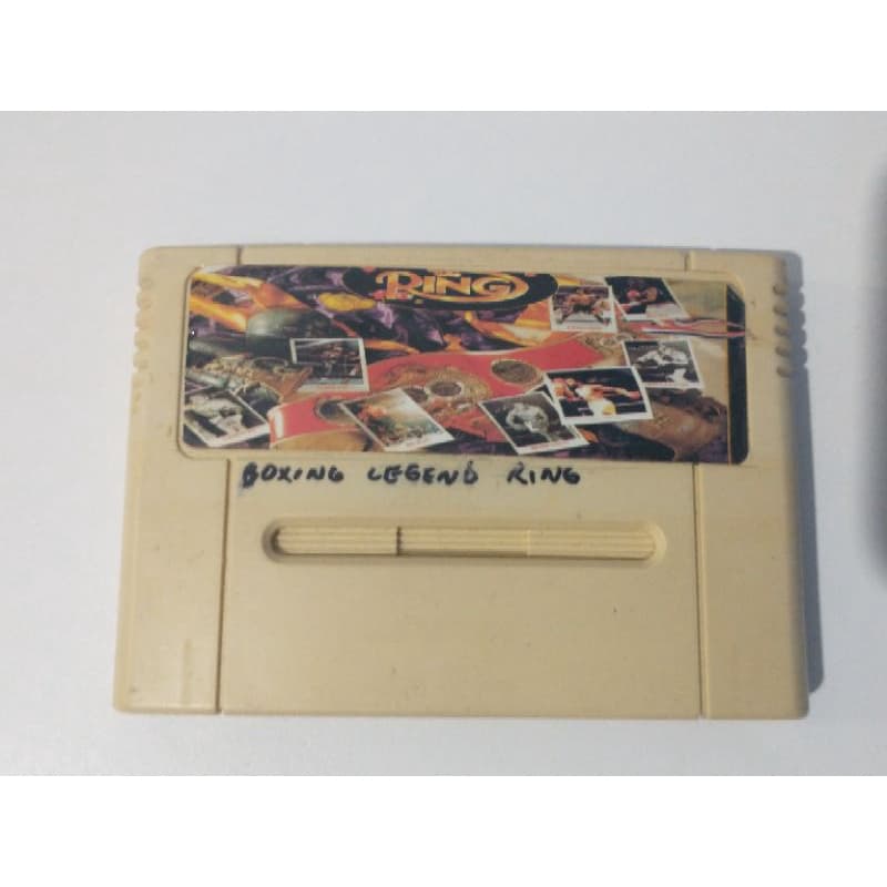 Cartucho paralelo Super Nintendo -  Boxing Legends of The Ring