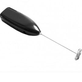 1 Misturador Mini Mixer Elétrico Batedor Inox Café Chá Bebidas Milk Shake Multiuso UNiversal