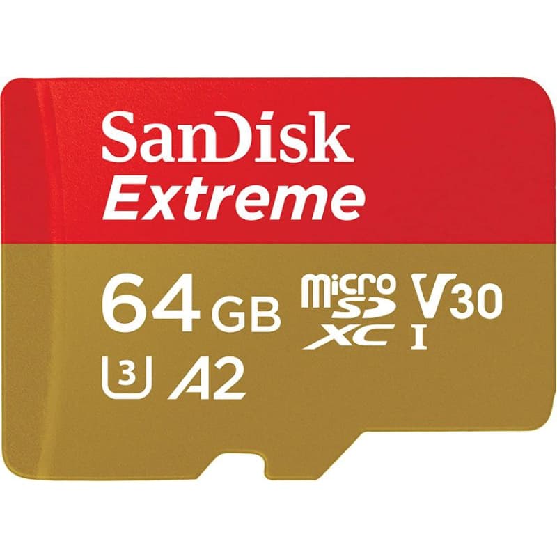 Micro sd Sandisk Extreme Ultra A2  64gb Cartão De Memória 100% original. avaliação 5 estrelas.
