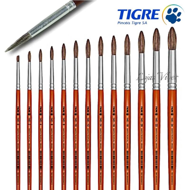 Pincel 145 Pelo de Marta Redondo - Tigre