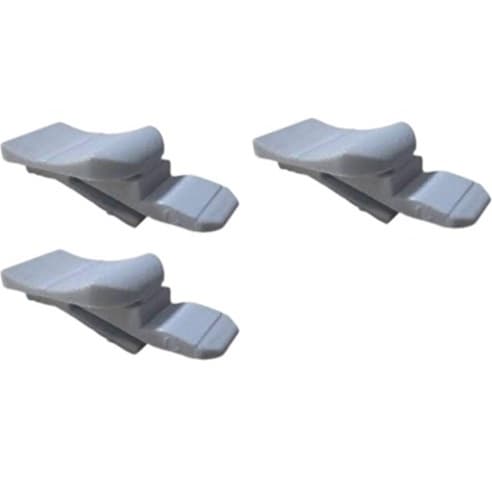 3 Travas Da Tela Da coifa Suggar Original Branca