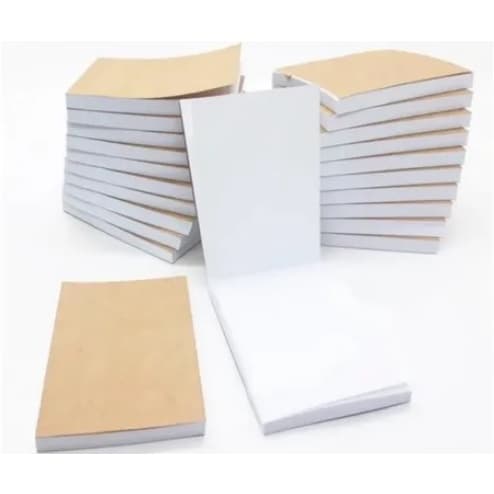 50 blocos de 50 folhas - 7x10cm sem impressão comanda bar, anotação, rascunho, restaurante