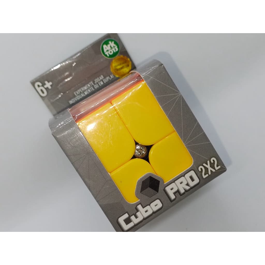 Cubo Magico 2x2  Ark Toys Liso, top, rapido, na caixa pronta entrega