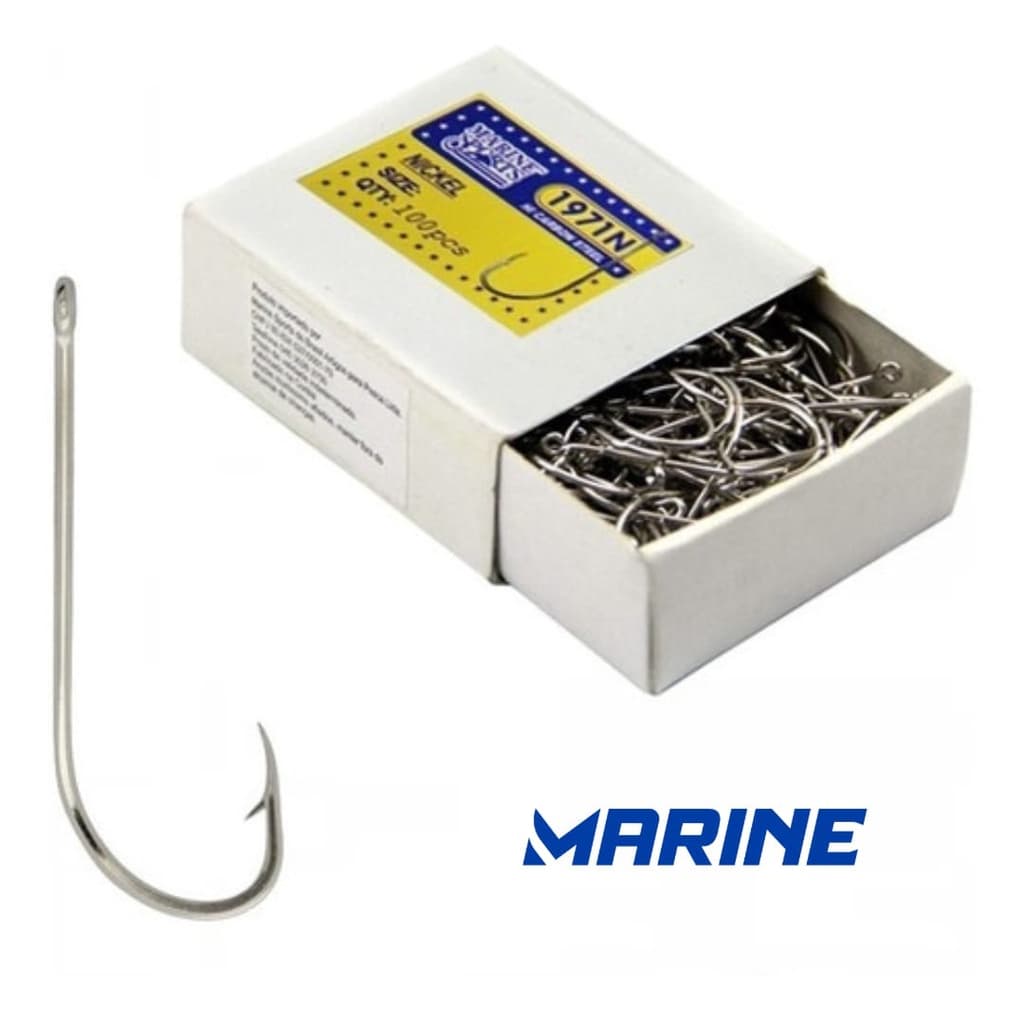 Anzol Marine 1971N Perna Longa - Varios Tamanhos