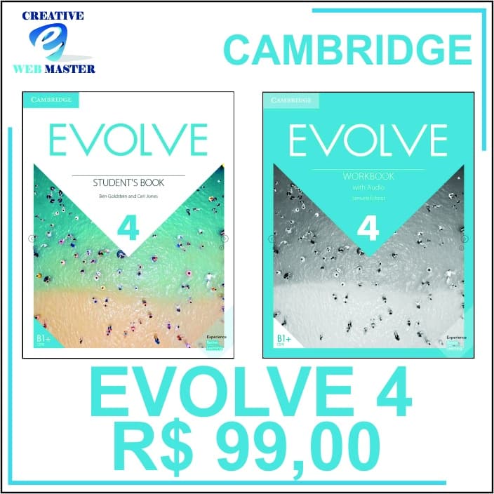 Kit Evolve 4 - Impressões coloridas melhor material impresso do SHOPEE