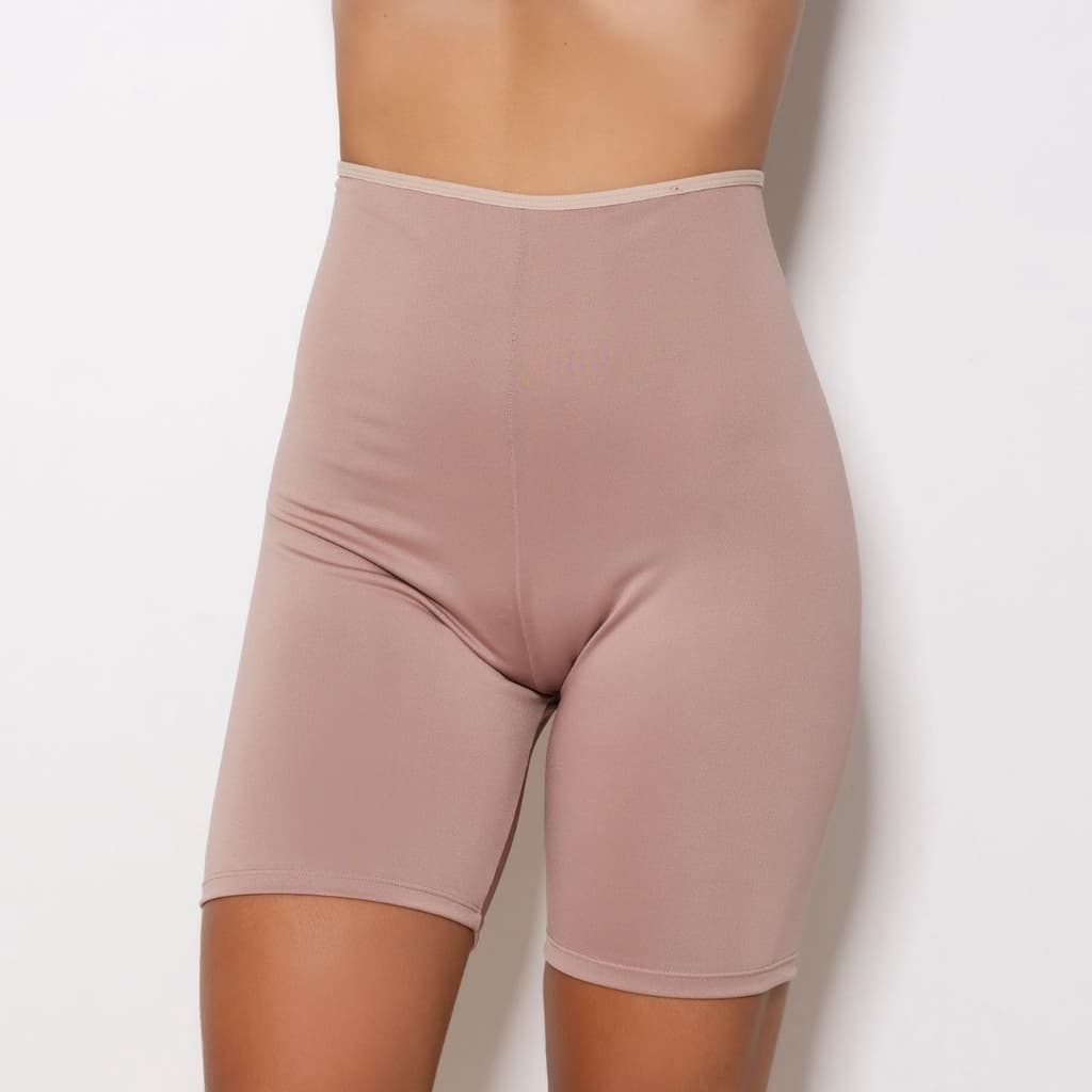 Short Bermuda Anágua Liso Segunda Pele Feminina