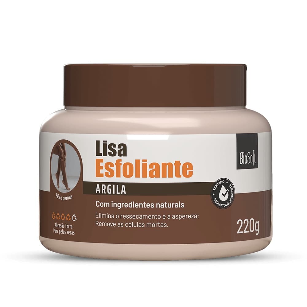 Esfoliante Argila Bio Soft 220g