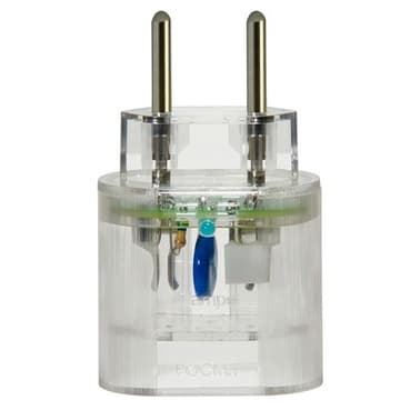 Protetor Contra Raios e Surtos Iclamper Pocket 2 pinos 10A Portátil Protege Seus Eletrodomésticos