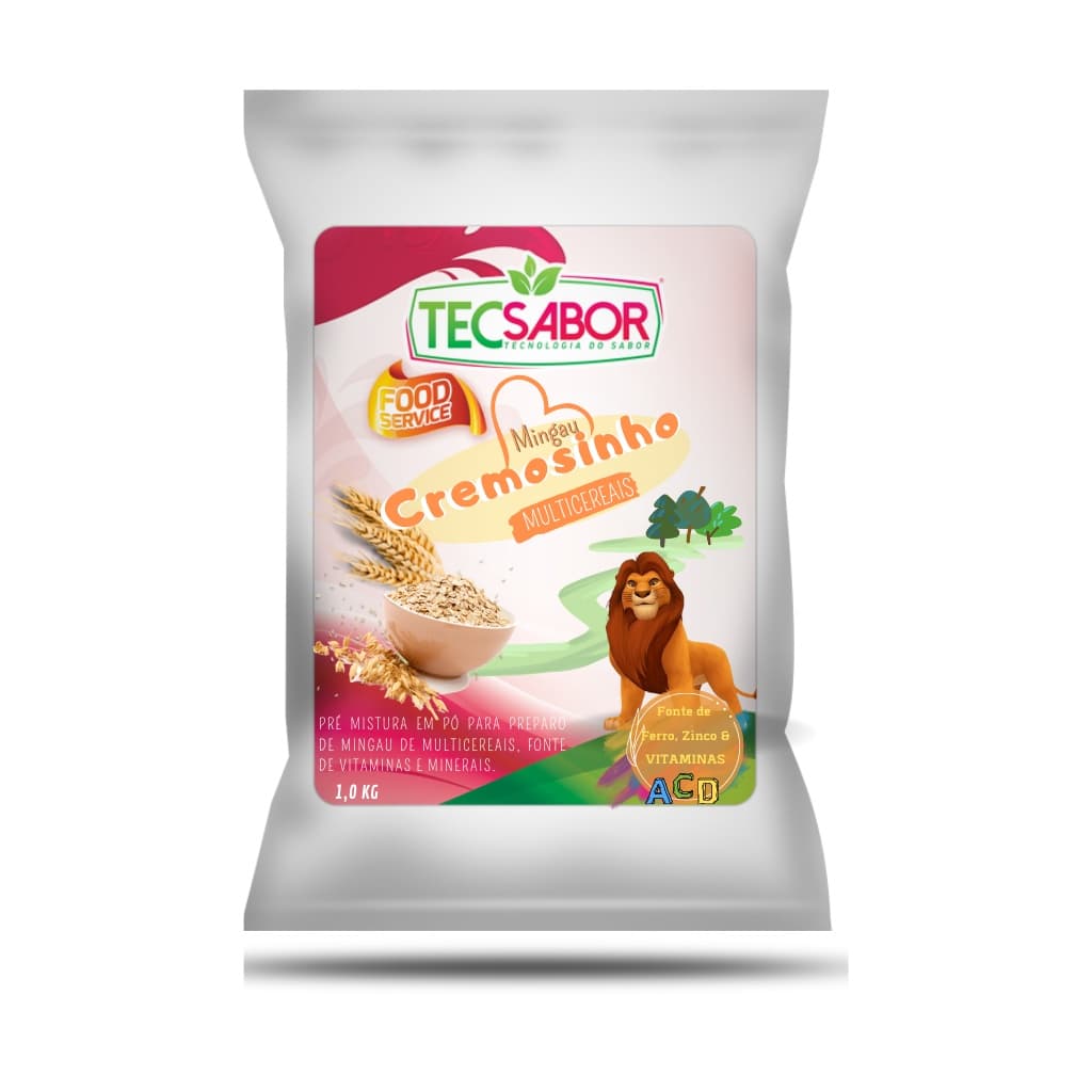 Mingau Cereal Infantil Cremosinho 1Kg TecSabor