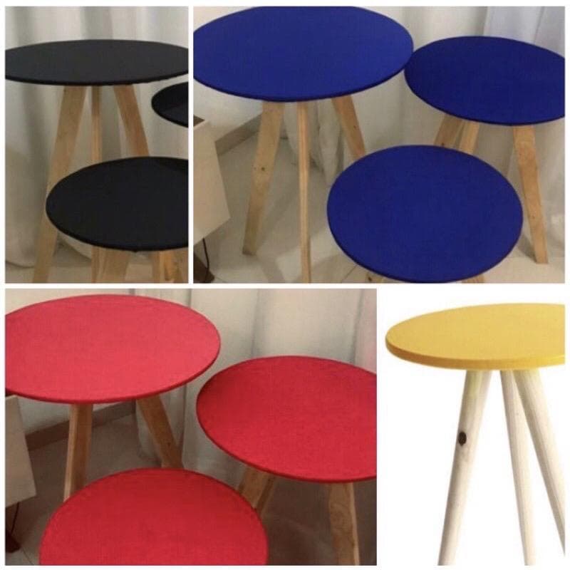 Trio de CAPAS para mesas redondas tripé/palito/retrô Decoração de Festa Cores PERSONALIZADAS PROMOÇÃO