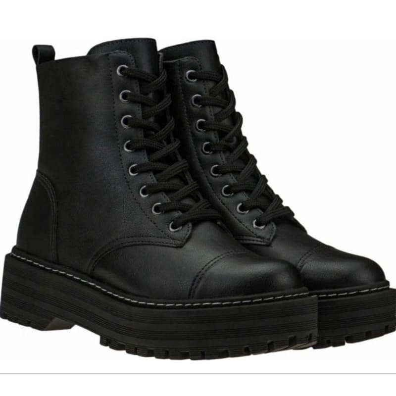 Coturno Feminino Tratorado Blogueira Conforto Top LS LuísaShoes