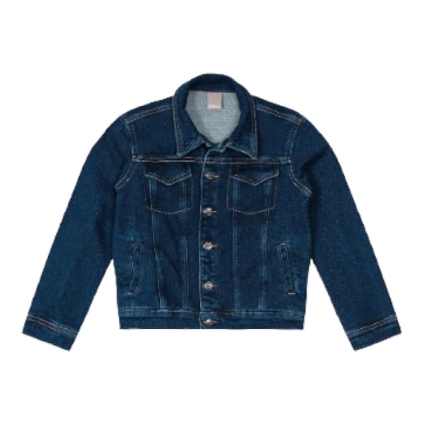 Jaqueta Tradicional Jeans unissex Malwee Kids