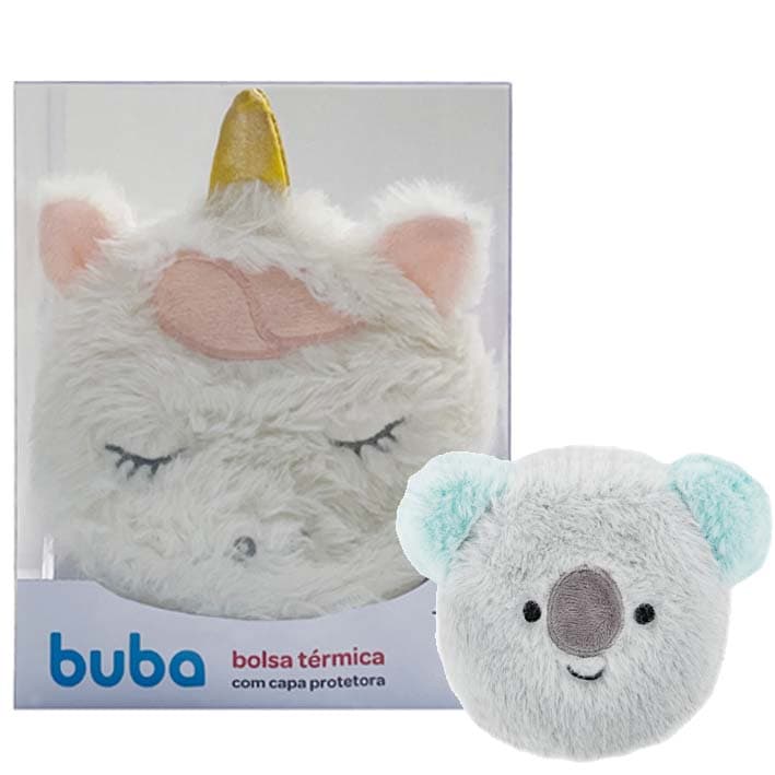 Bolsa Para Cólica Térmica De Gel Com Capa Protetora Unicórnio Coala Buba