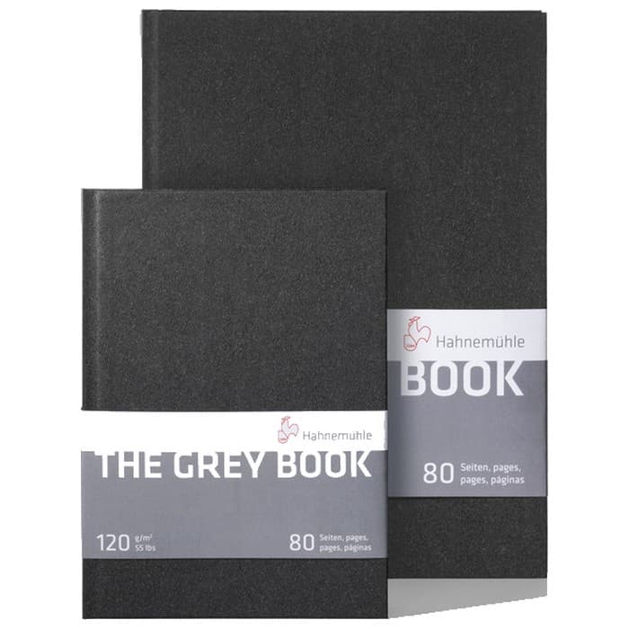 SKETCH BOOK HAHNEMUHLE GREY BOOK A5 120g/m2 40FLS