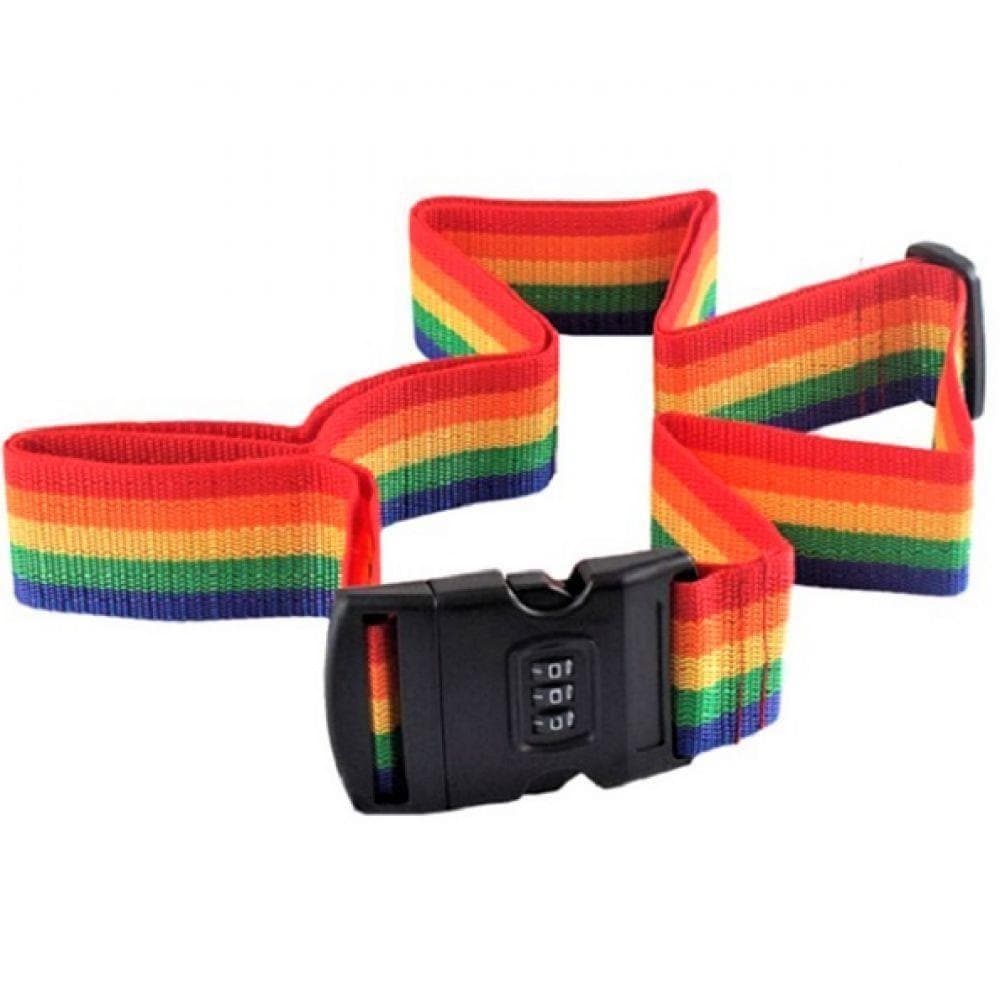 Fita Para Mala Ajustável E Com Segredo Viagem Segura