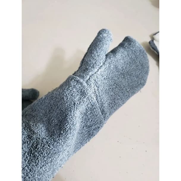 Luva  Forno Industrial 1Par 45cm ou 35cm Termica Cozinha Alta Temperatura Grafatex